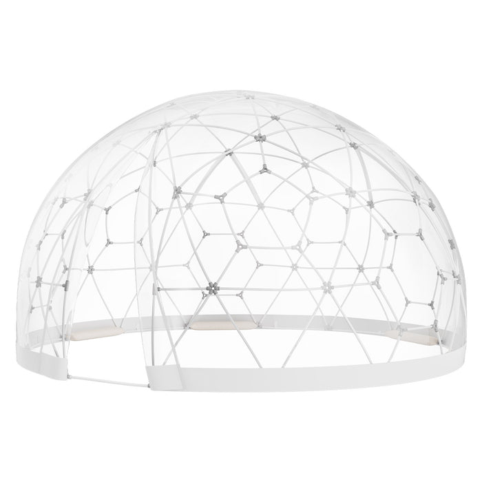 VEVOR 12FT Dome Bubble Tent Outdoor House Camping Shelter w/ Transparent Window